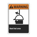 Warning Hard Hat Area Sign